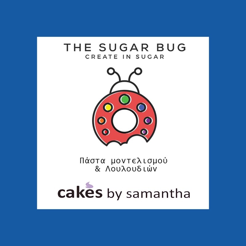 The Sugar Bug Modelling &amp; Sugar Paste -DENIM BLUE -Πάστα Μοντελισμού &amp; Λουλουδιών -Μπλε - 250γρ