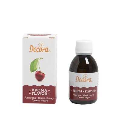 DECORA Flavouring -BLACK CHERRY 50γρ - Άρωμα ζαχαροπλαστικής Κεράσι