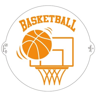 DECORA Stencil -BASKETBALL HOOP - Στένσιλ καλάθι του Μπάσκετ DECORA Stencil -BASKETBALL HOOP - Στένσιλ καλάθι του Μπάσκετ