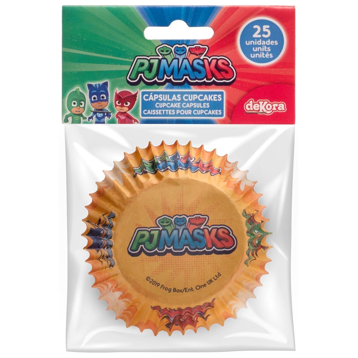 Cupcake Cases -PJ MASKS  -Θήκες Ψησίματος Πιτζαμοήρωες 25τεμ ∞∞∞
