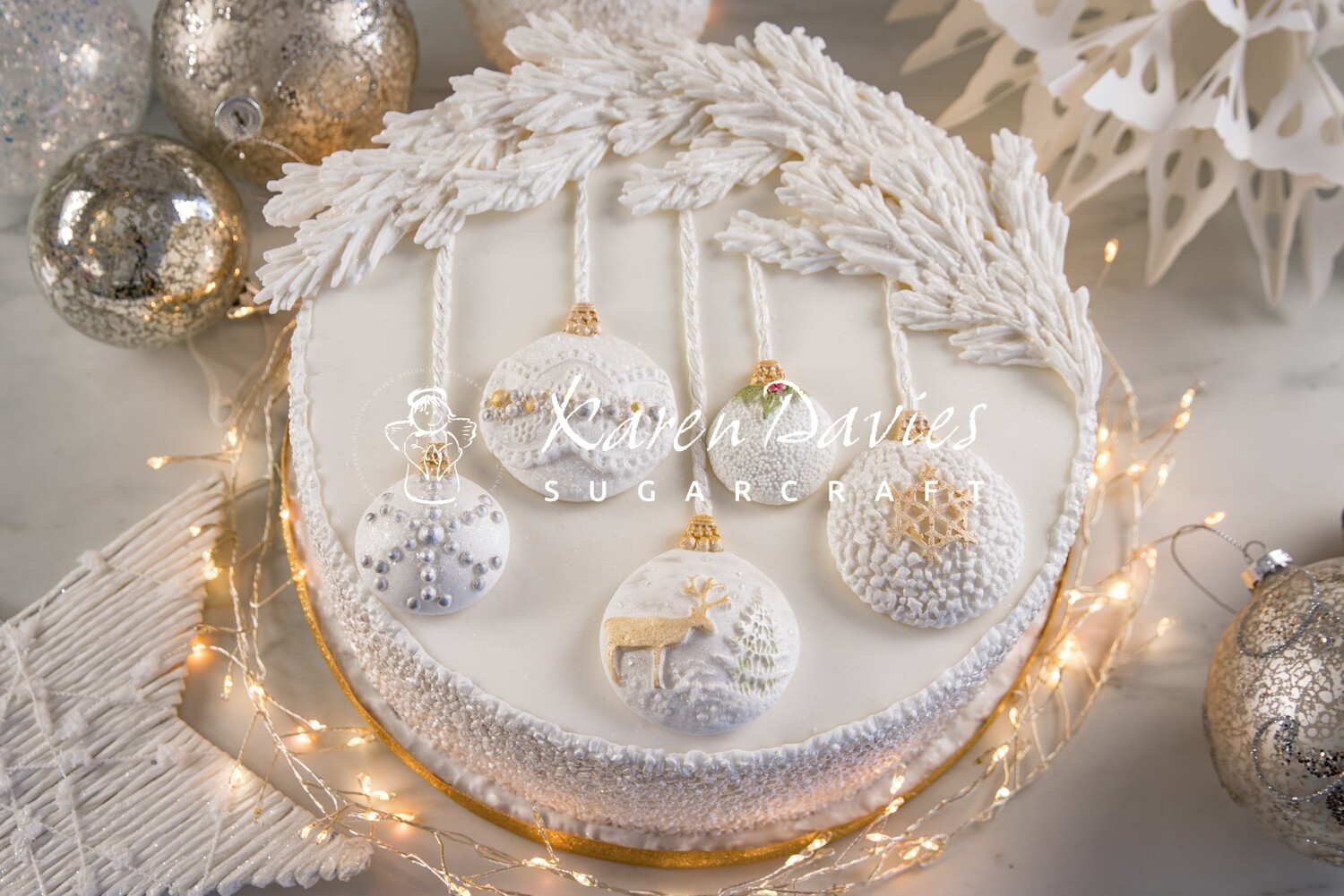 Karen Davies WINTER WREATH - Καλούπι Σιλικόνης Χριστουγεννιάτικα διακοσμητικά