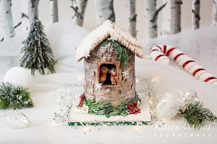 Karen Davies WINTER WREATH - Καλούπι Σιλικόνης Χριστουγεννιάτικα διακοσμητικά