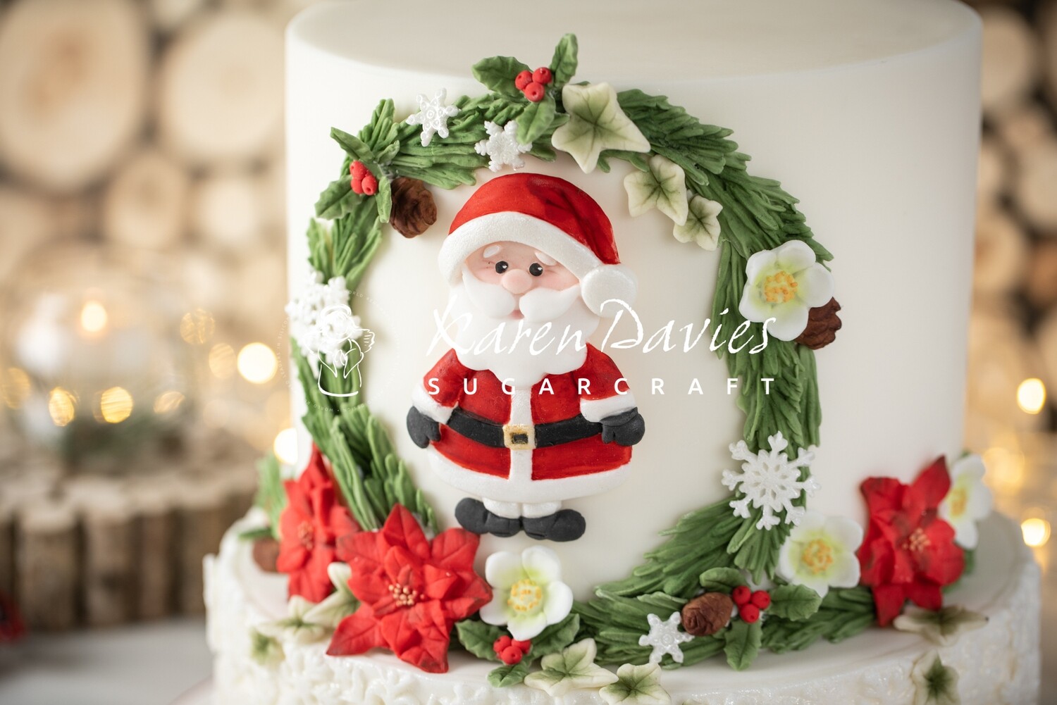 Karen Davies WINTER WREATH - Καλούπι Σιλικόνης Χριστουγεννιάτικα διακοσμητικά