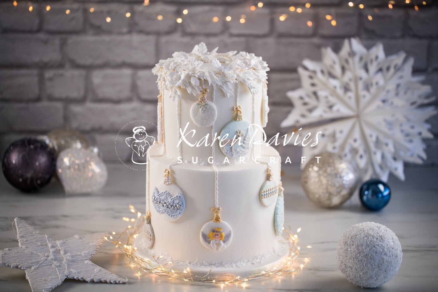 Karen Davies WINTER WREATH - Καλούπι Σιλικόνης Χριστουγεννιάτικα διακοσμητικά
