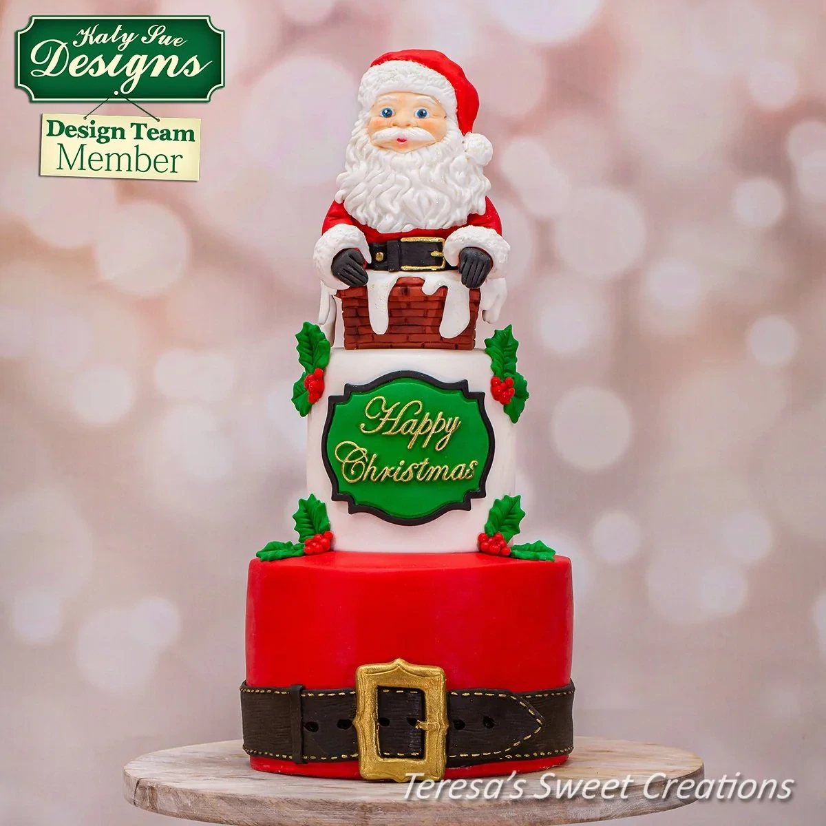 Katy Sue Silicone Mould -SANTA  HEAD - Καλούπι Σιλικόνης Κεφάλι Άγιου Βασίλη