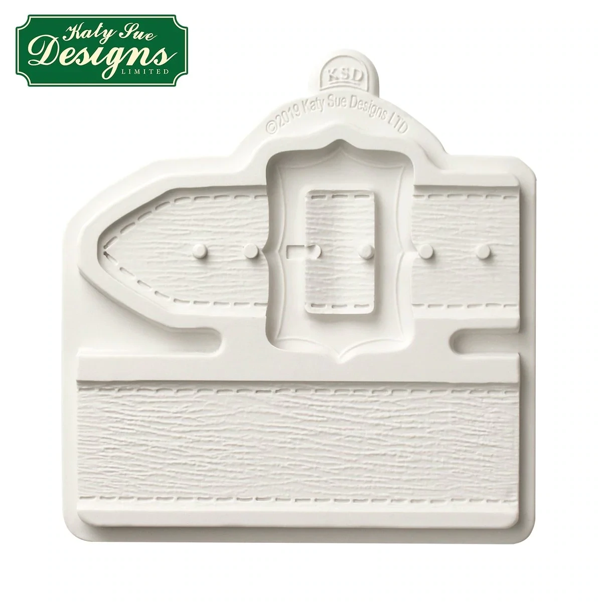 Katy Sue Silicone Mould -SANTA&#39;S BELT - Καλούπι Σιλικόνης Ζώνη Άγιου Βασίλη