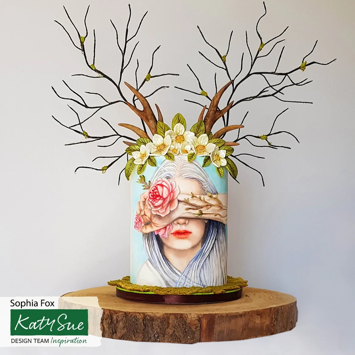 Katy Sue Silicone Mould -HELLEBORE CHRISTMAS ROSE -Καλούπι Σιλικόνης Χριστουγεννιάτικο Τριαντάφυλλο
