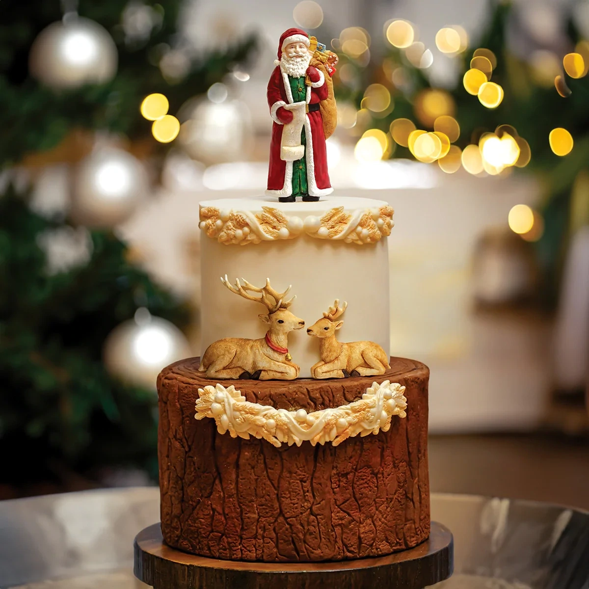 Katy Sue Silicone Mould -SITTING  REINDEER -Καλούπι Σιλικόνης Καθιστοί Τάρανδοι