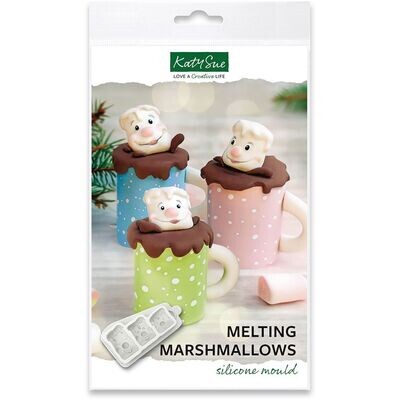 Katy Sue Silicone Mould -MELTING MARSHMALLOWS/CANDLES - Καλούπι Σιλικόνης Μαρσμέλοους/Κεριά που Λιώνουν