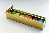 SALE!!! Box for MACARON -GOLD 25,5*5*5 - Κουτί για Μακαρόν - ΜΟΝΟ ΓΙΑ ΠΑΡΑΛΑΒΗ ΑΠΟ CAKES BY SAMANTHA