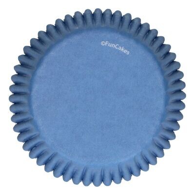 FunCakes Cupcake Cases -ROYAL BLUE -Θήκες Ψησίματος - Βασιλικό Μπλε -48 τεμ