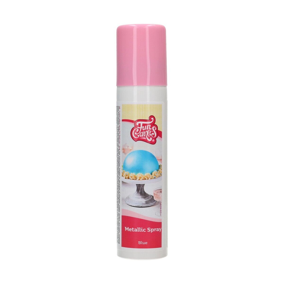 FunCakes Edible Spray -METALLIC BLUE 100ml - Σπρέι Μεταλλικό Γαλάζιο