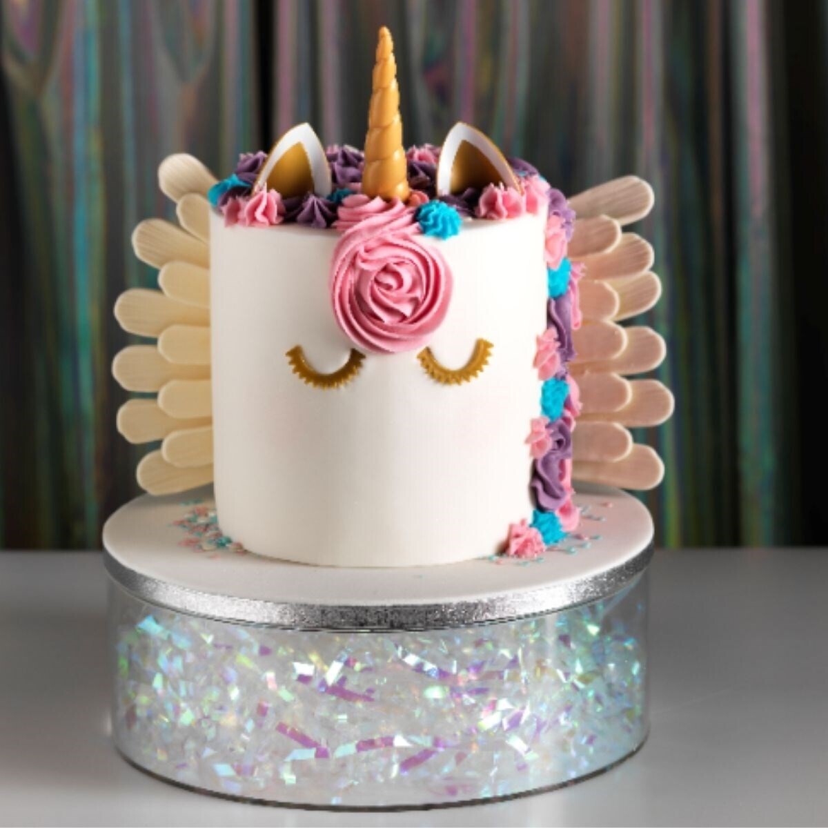Decopac Plastic Unicorn Cake Decoration set -Πλαστικό σετ για Διακόσμηση Τούρτας -Μονόκερος