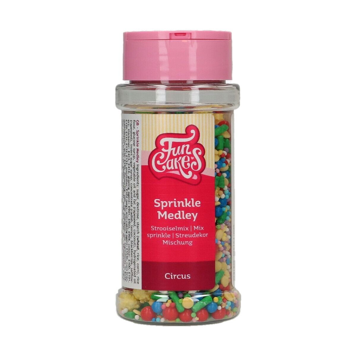 FunCakes Sprinkle Mix 65γρ -CIRCUS - Μείγμα  Ζαχαρωτών Τσίρκο
