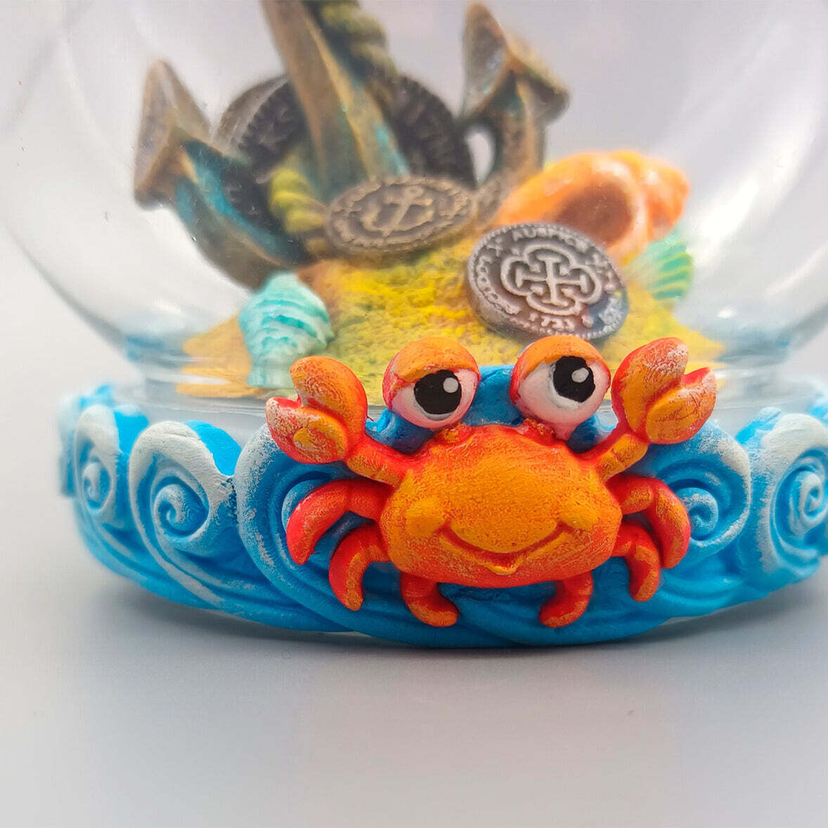 Katy Sue Silicone Mould -TURTLE &amp; CRAB - Καλούπι Σιλικόνης Χελώνα και Καβούρι