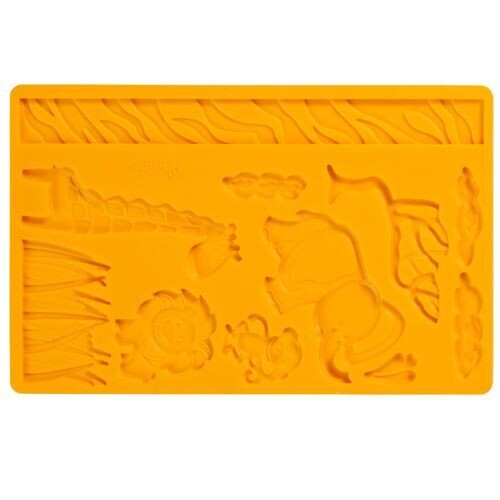 Wilton Silicone Mould -JUNGLE ANIMALS - Καλούπι Σιλικόνης Ζώα της Ζούγκλας