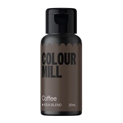 SALE!!! Colour Mill AQUA BLEND Gel Colour -COFFEE 20ml - Χρώμα σε Τζελ Καφέ ΑΝΑΛΩΣΗ ΚΑΤΑ ΠΡΟΤΙΜΗΣΗ 1/2026