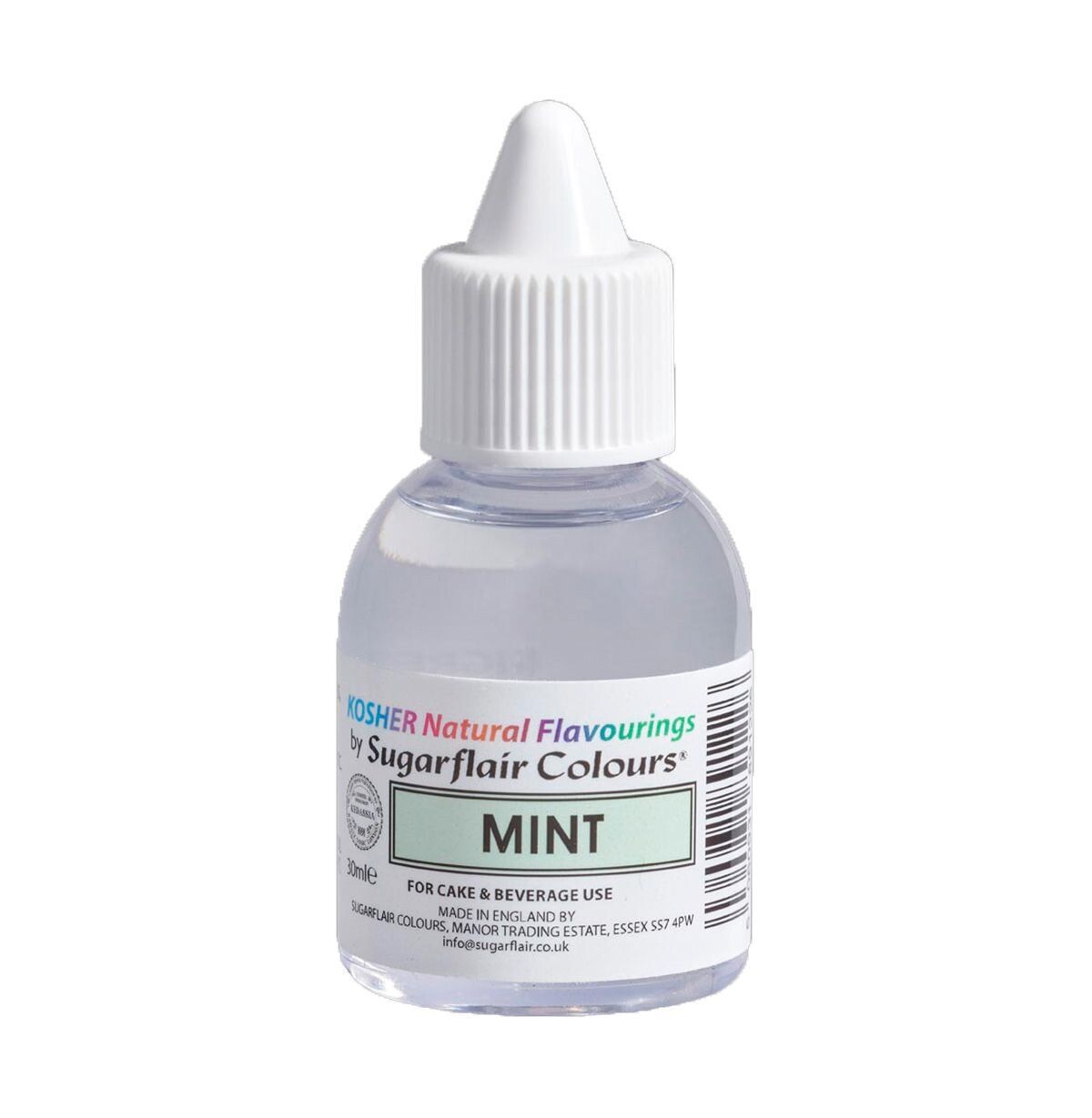 Sugarflair 100% Natural Flavour -MINT- Φυσικό Άρωμα Μέντας 30ml