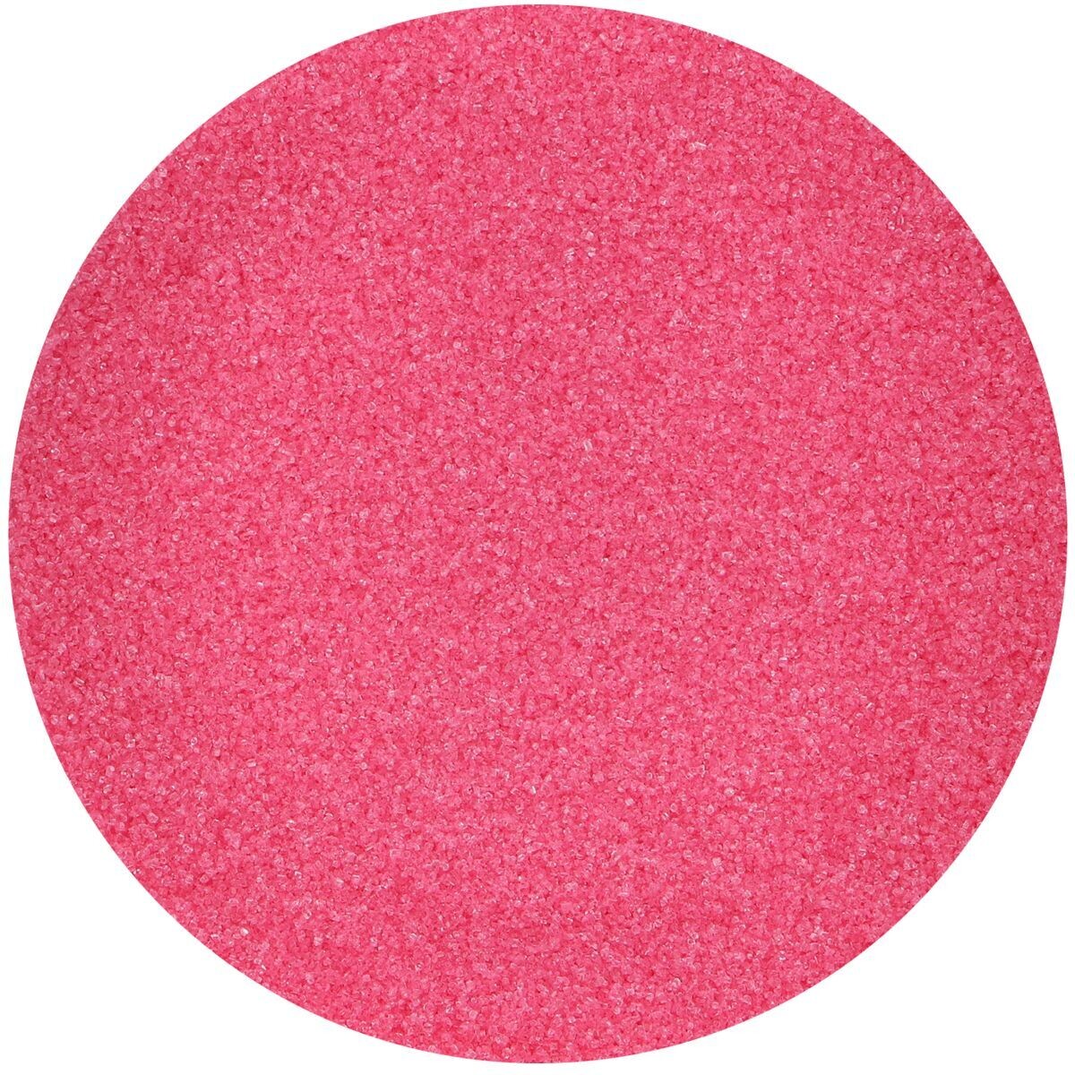 FunCakes Sanding Sugar 80g -PINK - Λεπτή χρωματιστή Ζάχαρη - Ροζ