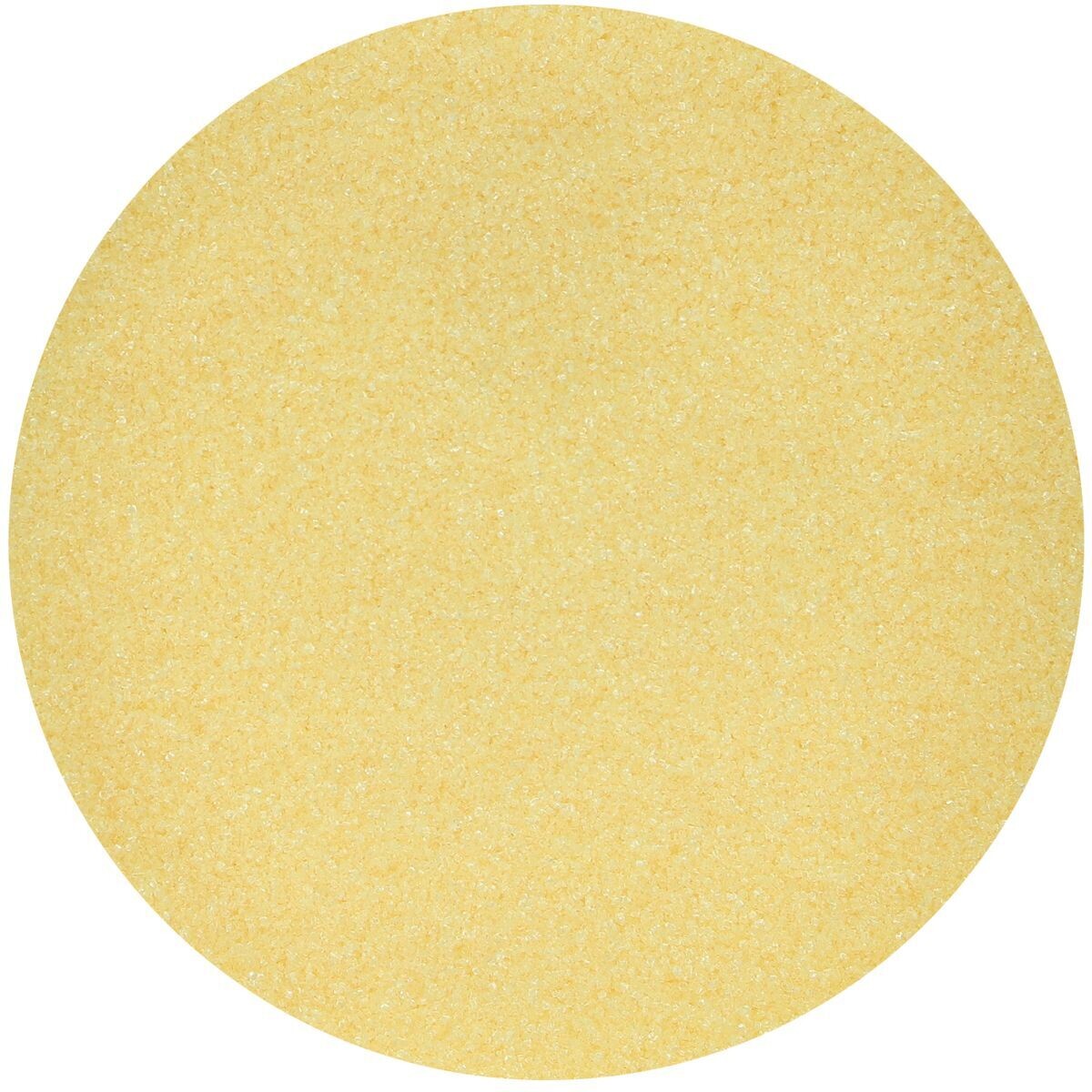 FunCakes Sanding Sugar 80g -YELLOW - Λεπτή χρωματιστή Ζάχαρη - Κίτρινη