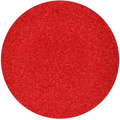 FunCakes Sanding Sugar 80g -RED - Λεπτή χρωματιστή Ζάχαρη - Κόκκινη FunCakes Sanding Sugar 80g -RED - Λεπτή χρωματιστή Ζάχαρη - Κόκκινη