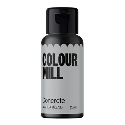 SALE!!! Colour Mill AQUA BLEND Gel Colour -CONCRETE 20ml - Χρώμα σε Τζελ Ανοιχτό Γκρι ΑΝΑΛΩΣΗ ΚΑΤΑ ΠΡΟΤΙΜΗΣΗ 3/2026