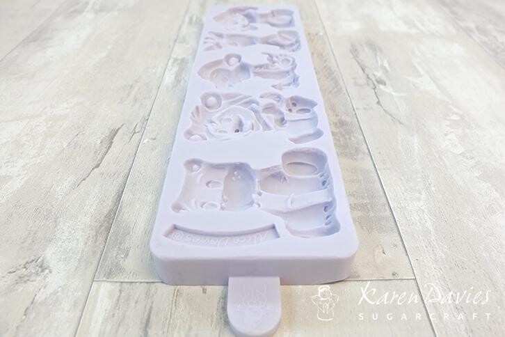 Karen Davies JUNGLE ANIMALS MOULD -Καλούπι Σιλικόνης Ζώα της Ζούγκλας