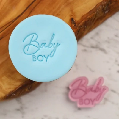 Amy Jane Embossers -BABY BOY - Μίνι Σφραγίδα Baby Boy