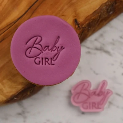 Amy Jane Embossers -BABY GIRL- Μίνι Σφραγίδα Baby Girl