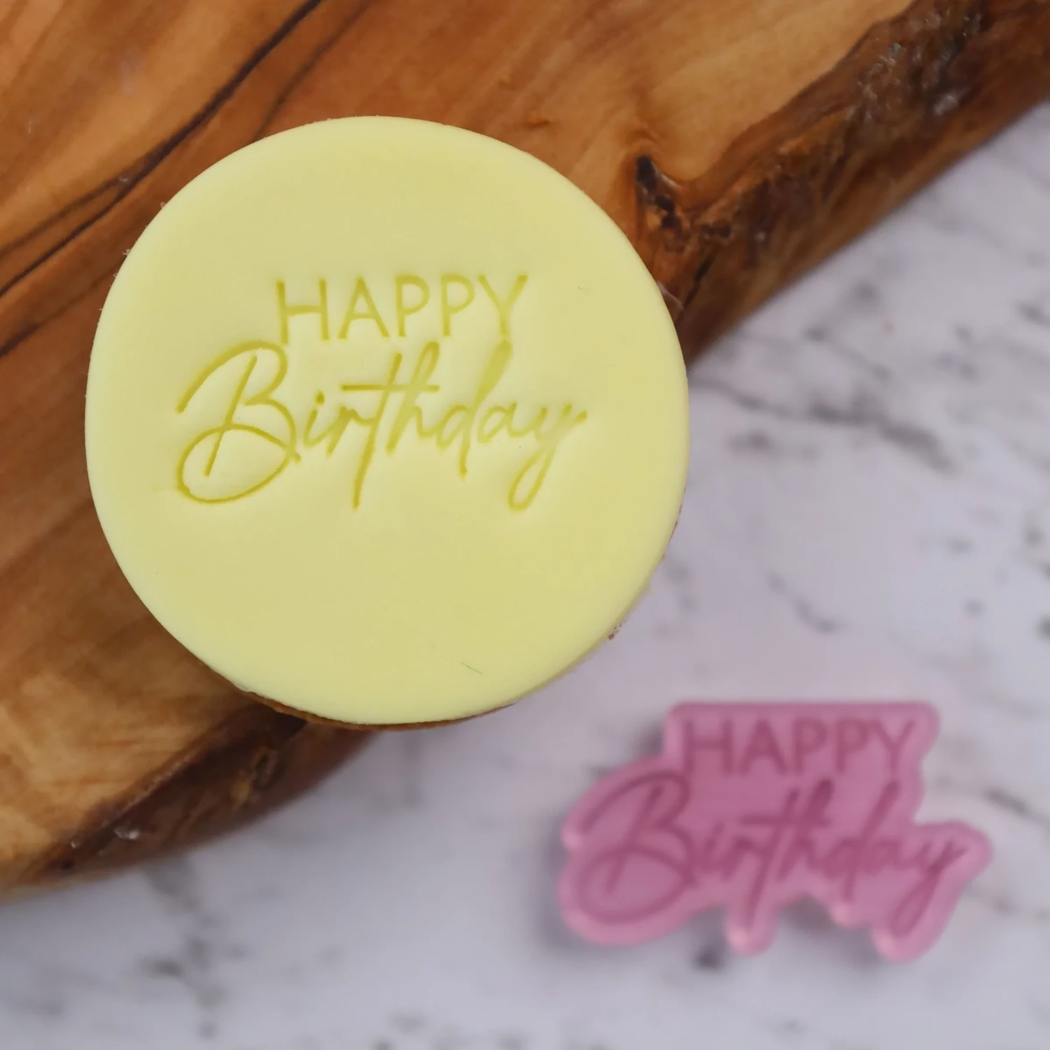 Sweet Stamp Amy Jane Collection -HAPPY BIRTHDAY - Μίνι Σφραγίδα 'Happy Birthday'