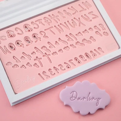 Sweet Stamp -Fonts -MINI &#39;DARLING - Σφραγίδες Γράμματα, Αριθμοί και Σύμβολα
