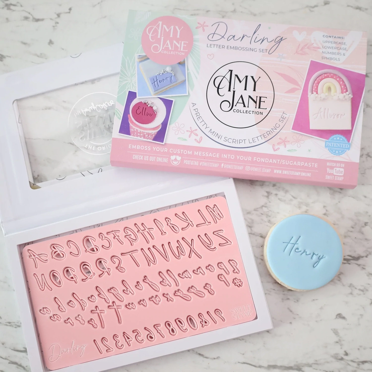 Sweet Stamp -Fonts -MINI &#39;DARLING - Σφραγίδες Γράμματα, Αριθμοί και Σύμβολα