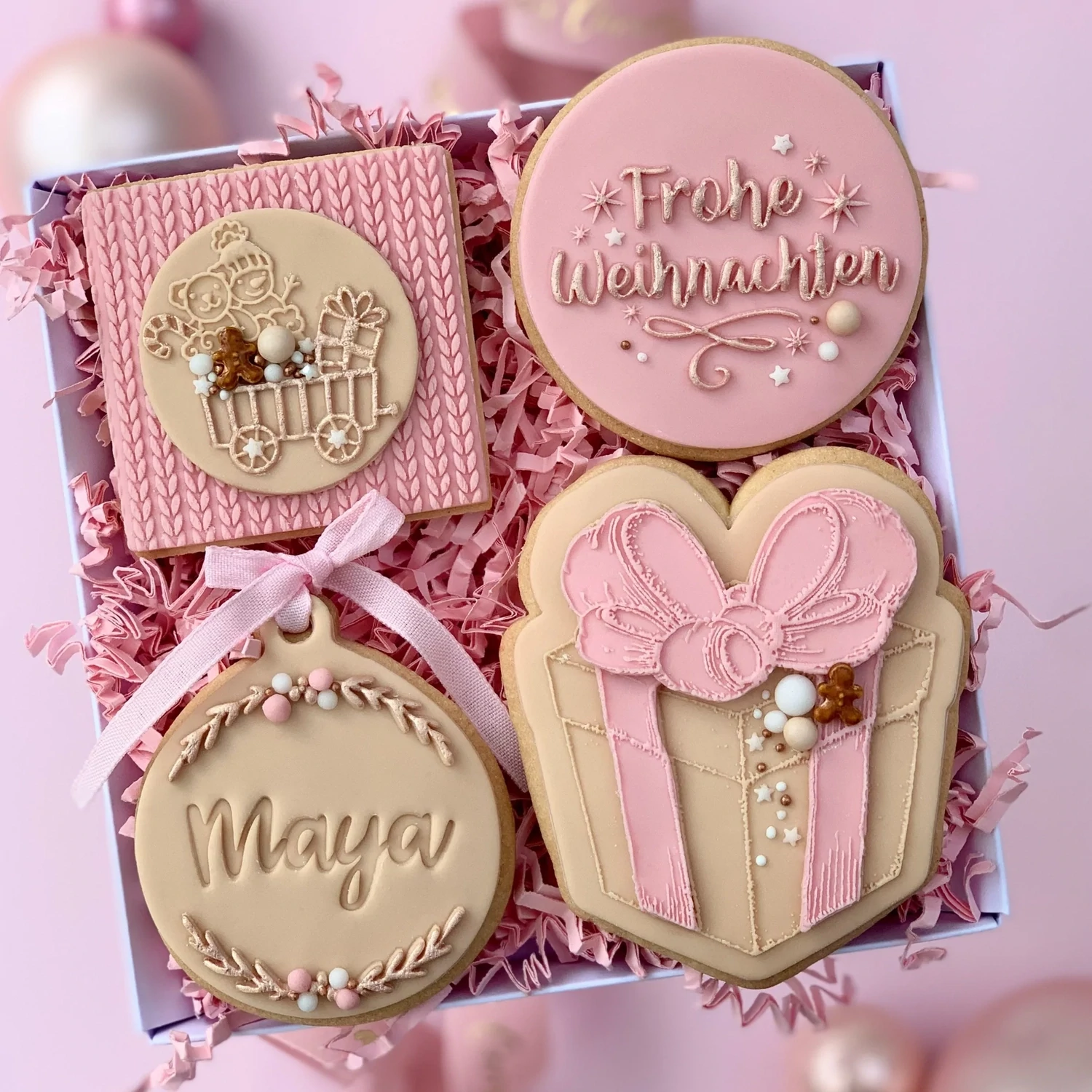 Sweet Stamp -OUTboss -MISTLETOE WREATHS - Σφραγίδα Στεφάνι