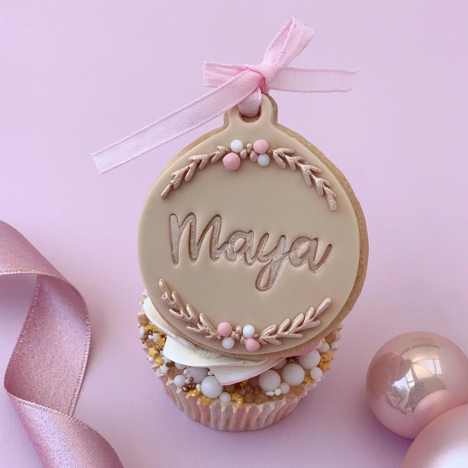 Sweet Stamp -OUTboss -MISTLETOE WREATHS - Σφραγίδα Στεφάνι