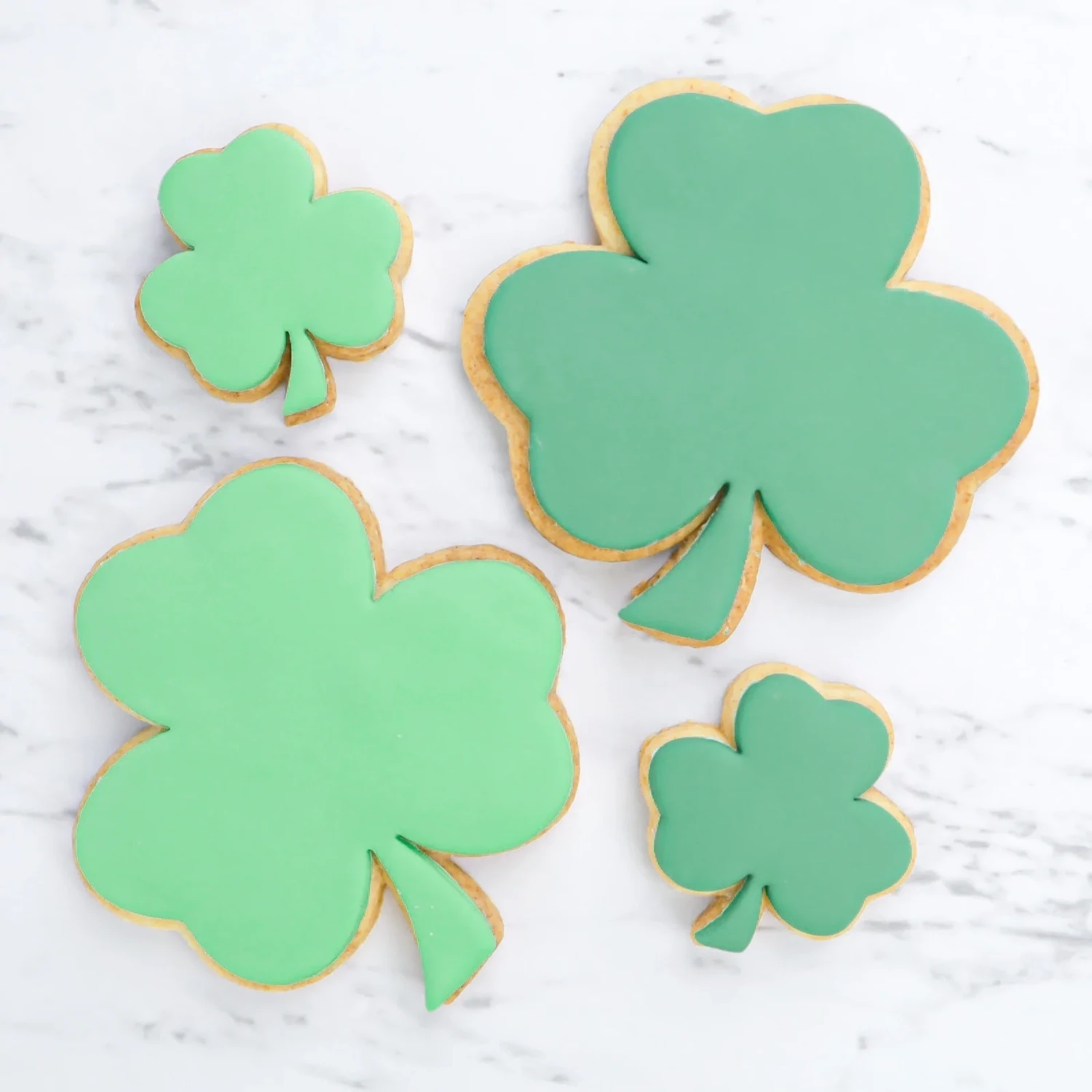 Sweet Stamp Cookie Cutter -SHAMROCK -Σετ 2 Κουπ πατ Τριφύλλι 8.5εκ &amp; 4.5εκ