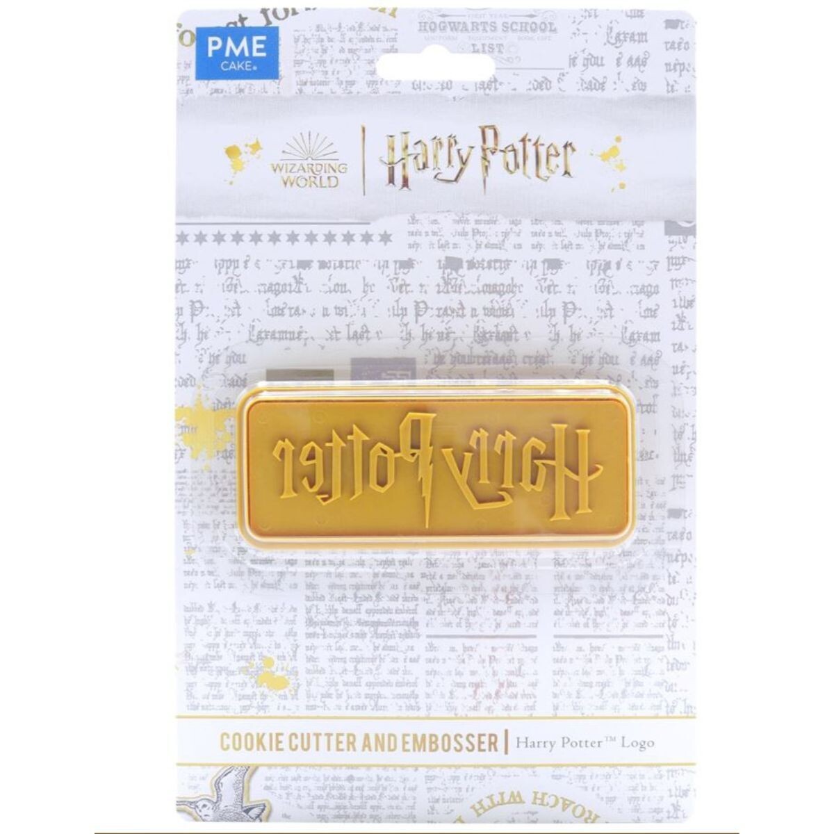 PME Harry Potter Cookie Cutter &amp; Embosser 2τεμ. - HP Logo - Κουπ πατ και σφραγίδα Λογότυπο Χάρι Πότερ
