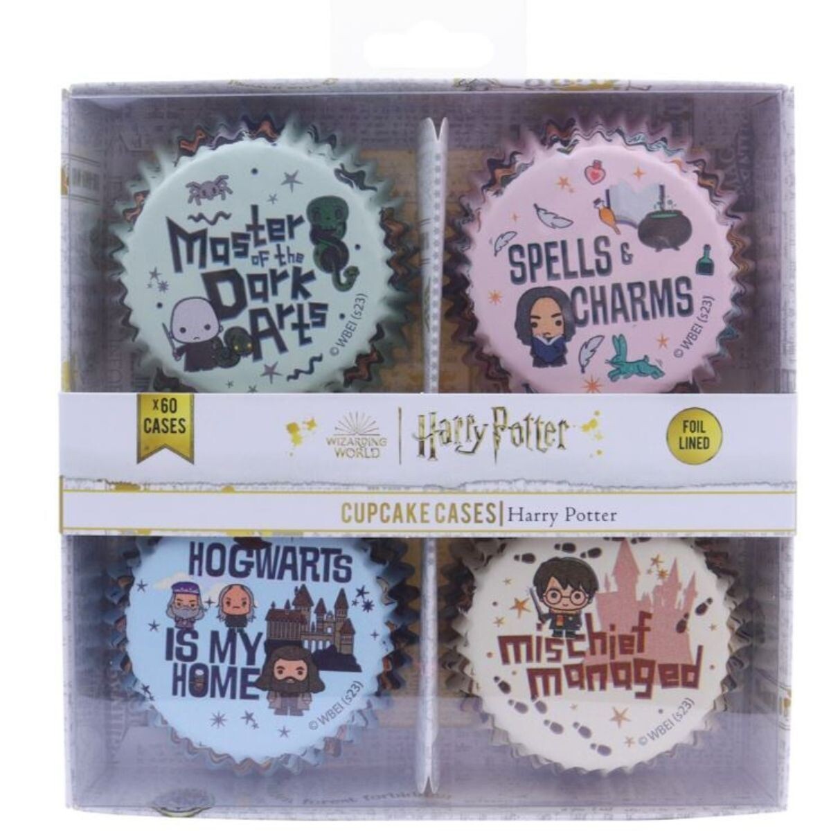 PME Harry Potter Foil Baking Cases 60 τεμ - Θήκες Ψησίματος Χάρι Πότερ