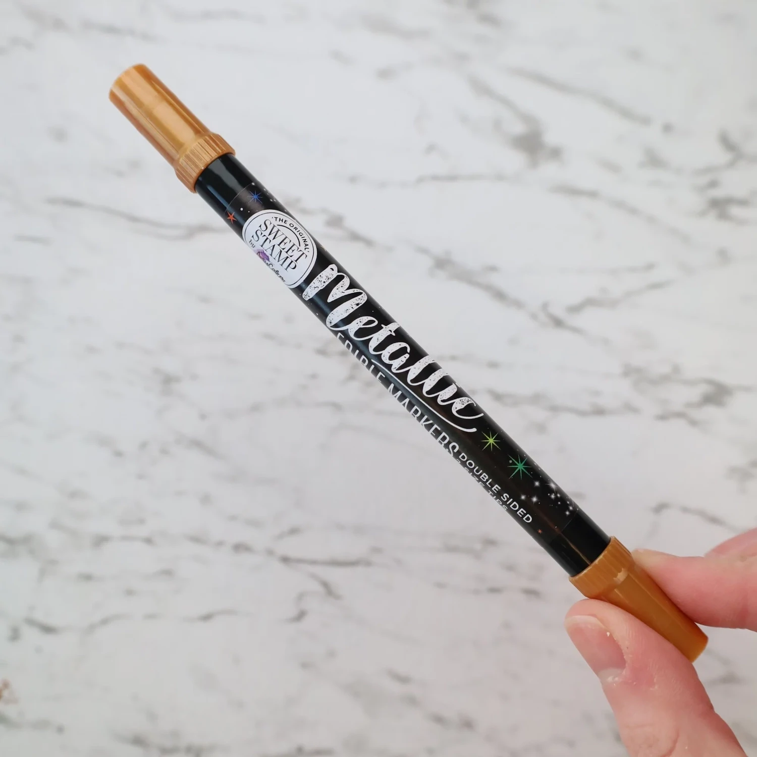 Sweet Stamp Edible Pen -METALLIC COPPER-Βρώσιμος Μαρκαδόρος σε Μεταλλικό Χάλκινο με 2 άκρες
