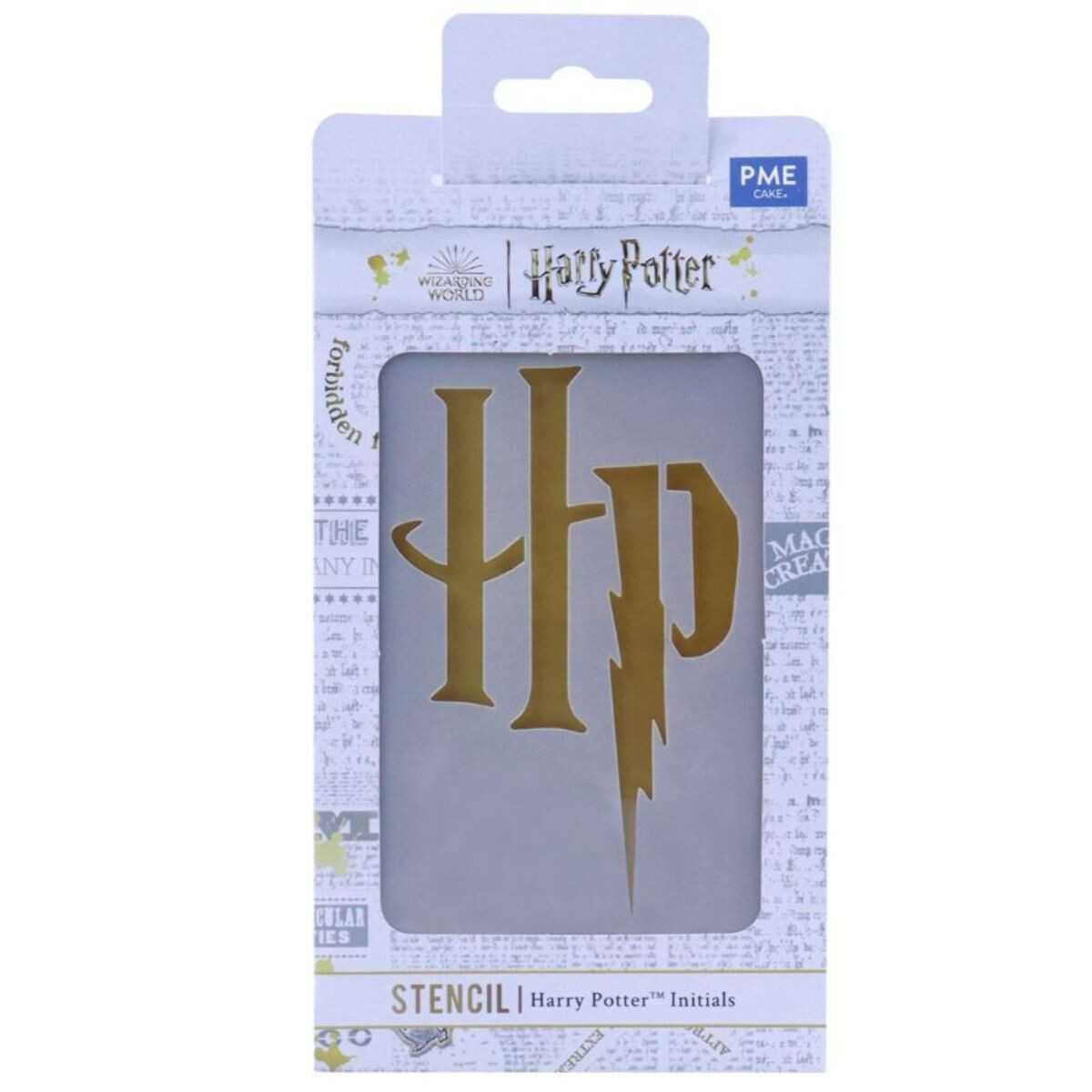 PME Harry Potter Stencil -HP logo - Στένσιλ Λογότυπο Χάρι Πότερ