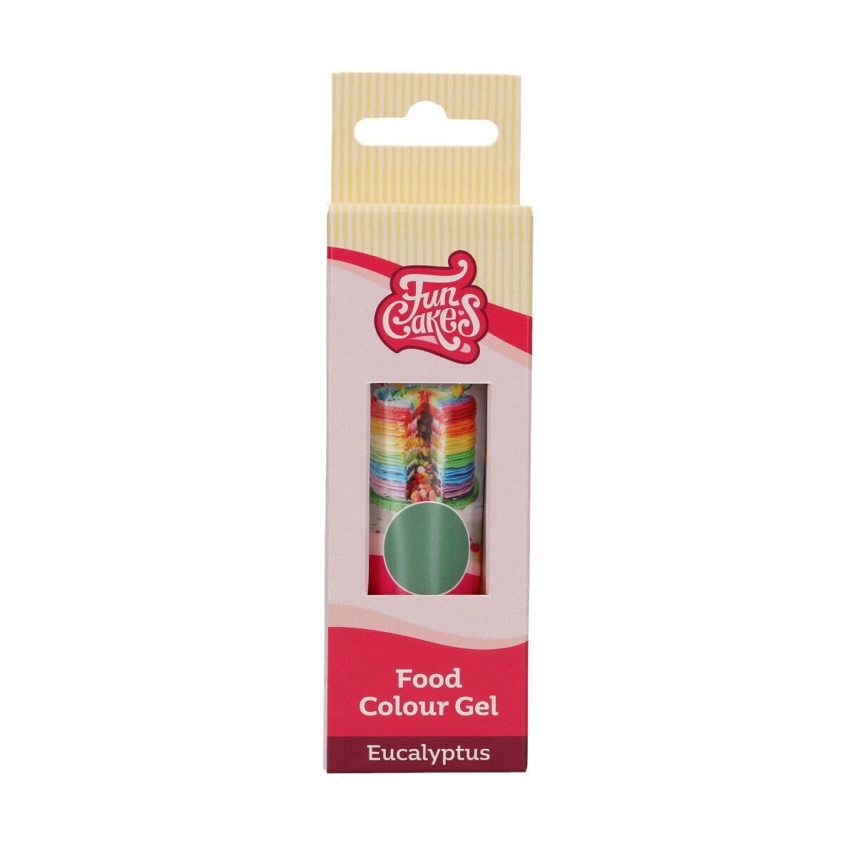 FunCakes FunColours GEL -EUCALYPTUS -Χρώμα Τζελ Πράσινο του Ευκάλυπτου -30γρ