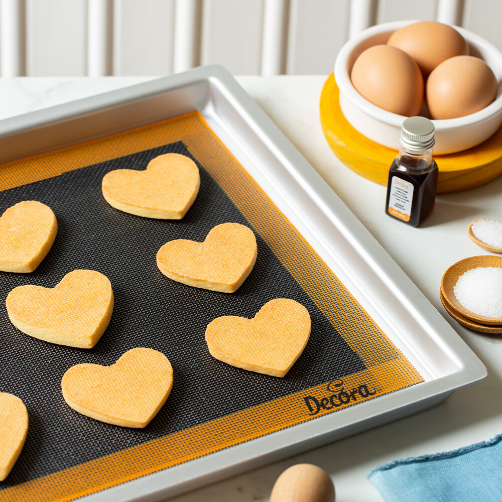 DECORA Micro-Perforated Silicone Mat -Πατάκι Ψησίματος από Μικροδιάτρητη Σιλικόνη 38εκ x 28εκ