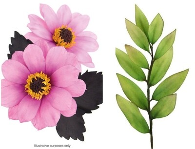 FMM Flower Cutters -MULTI-USE PETAL &amp; LEAF - Σετ 5τεμ κουπ πατ Πέταλα &amp; Φύλλα
