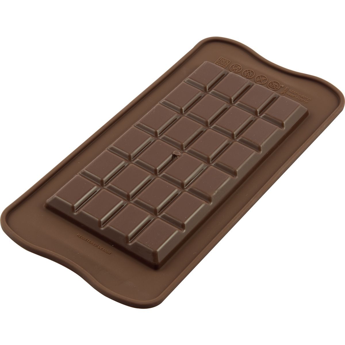 Silikomart Chocolate Mould Classic Choco Bar - Καλούπι Σιλικόνης Μπάρα σοκολάτας