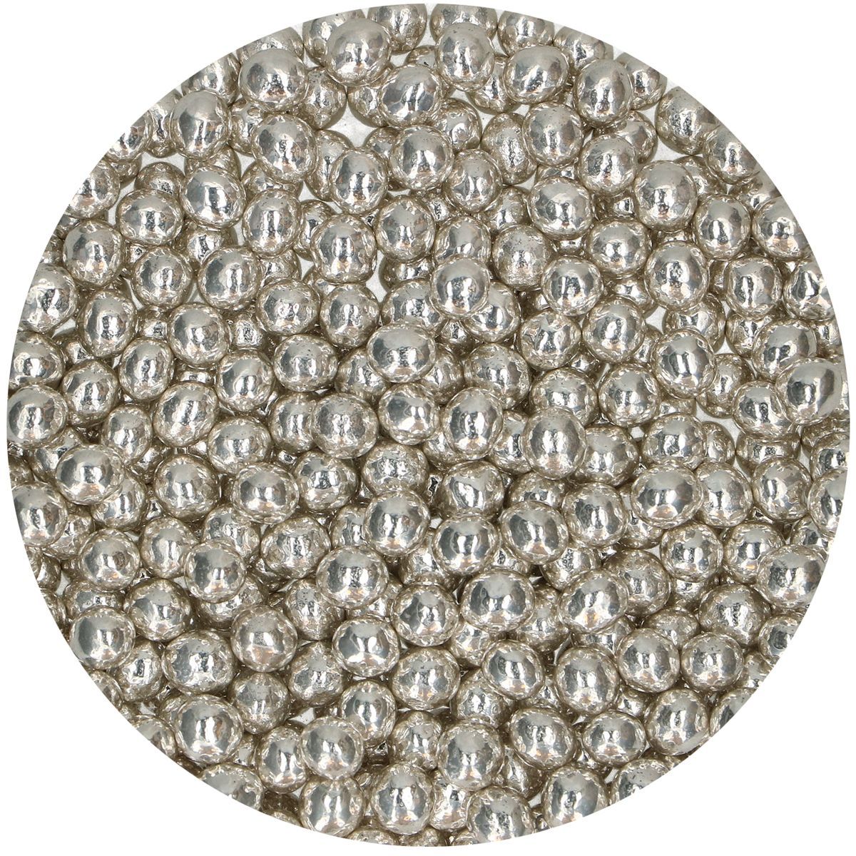 FunCakes Crispy Choco Pearls SILVER 60γρ - Σοκολατένιες Πέρλες Ασημί