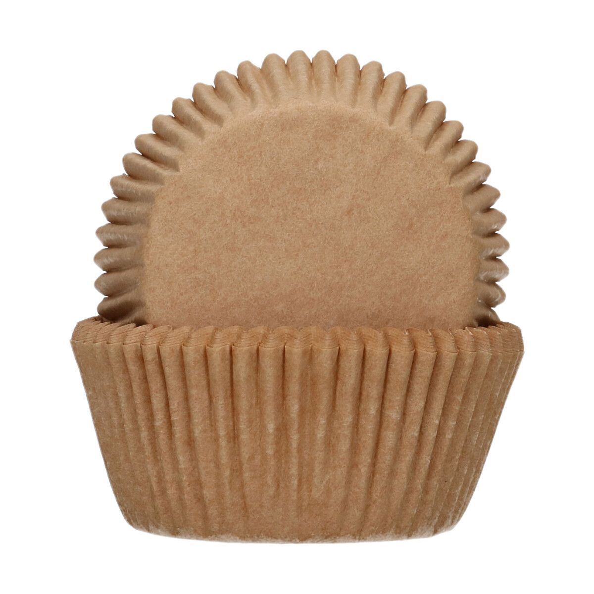 FunCakes Cupcake Cases -KRAFT -Θήκες Ψησίματος Kraft 48 τεμ