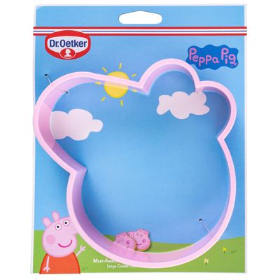 SALE!!! Peppa Pig -Large Cookie Cutter PEPPA 16cm - Πλαστικό Κουπ πατ Πέππα το Γουρουνάκι