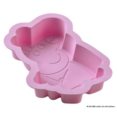 Peppa Pig Silicone Baking Tin - Φόρμα Ψησίματος Σιλικόνης Πέππα το Γουρουνάκι