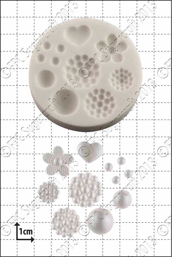 FPC Silicone Mould -PEARLS -Καλούπι Σιλικόνης Πέρλες