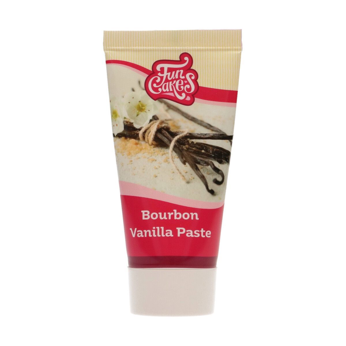 FunCakes Vanilla Paste Tube 50ml - Συμπυκνωμένη Πάστα Βανίλια σε σωληνάριο, με σπόρους από βανίλια