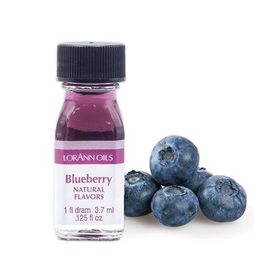 LorAnn Super Strength Flavor 3.7 ml BLUEBERRY - Συμπυκνωμένο Άρωμα ζαχαροπλαστικής Μύρτιλο